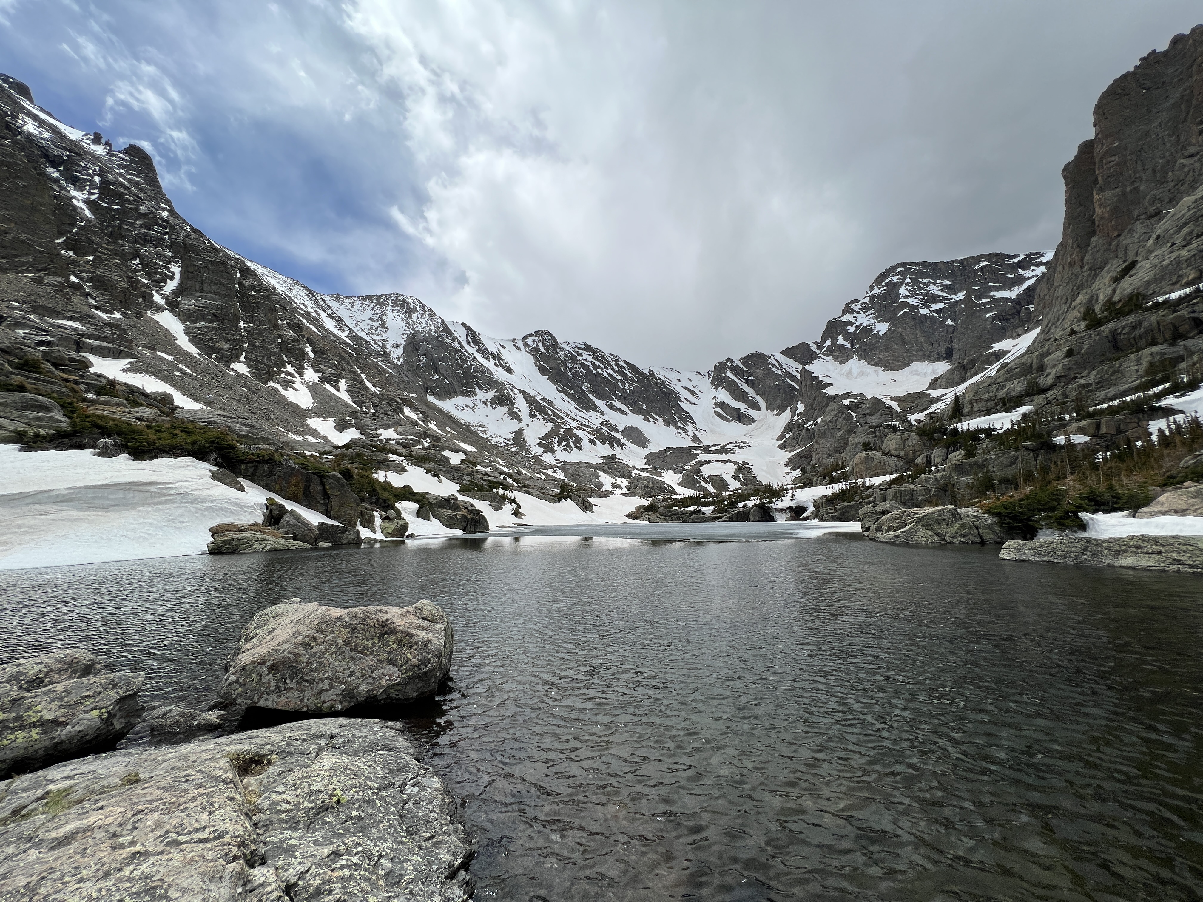 Lake of Glass in Rocky Mountain National Park