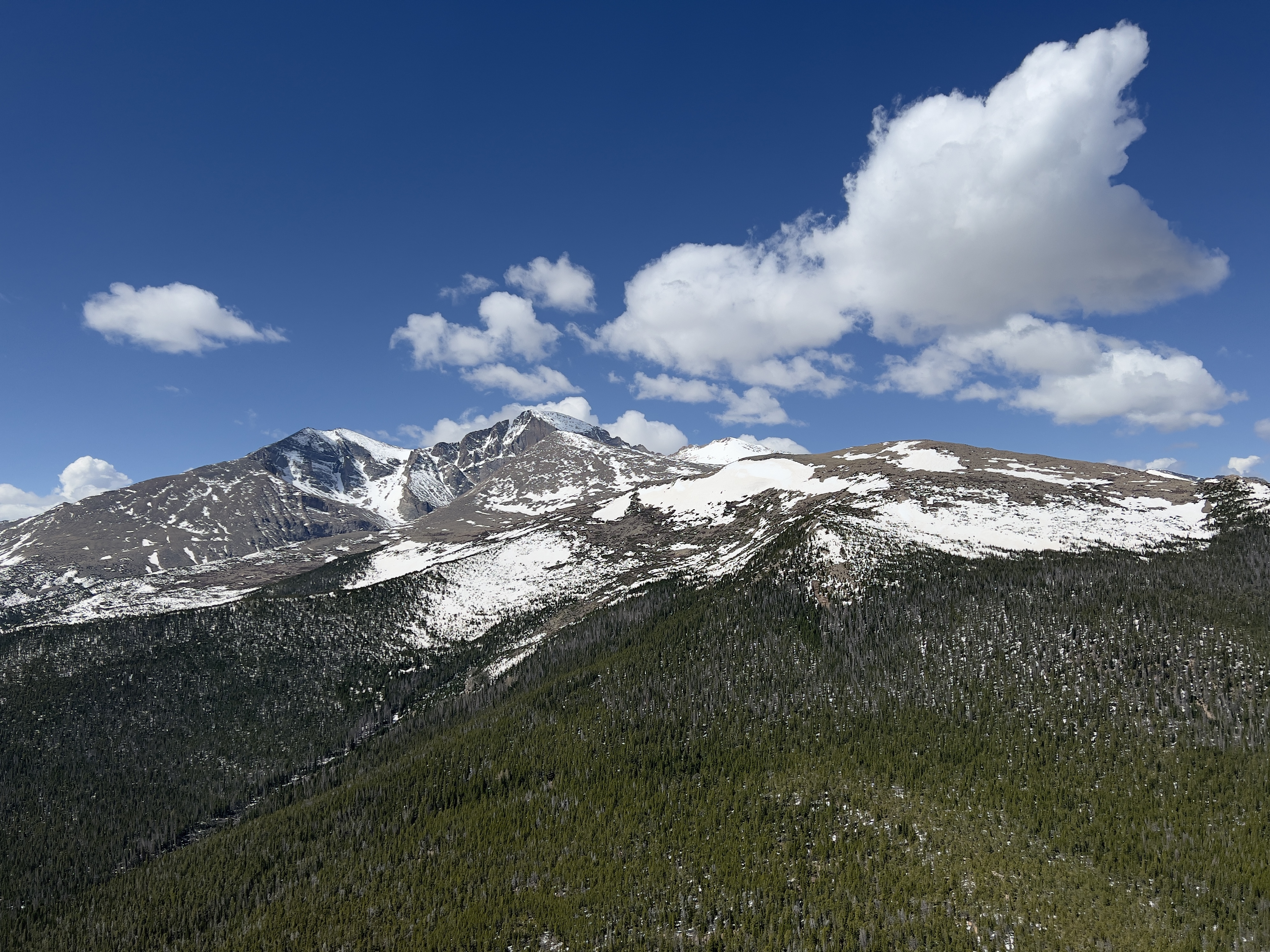 Longs Peak in Rocky Mountain National Park