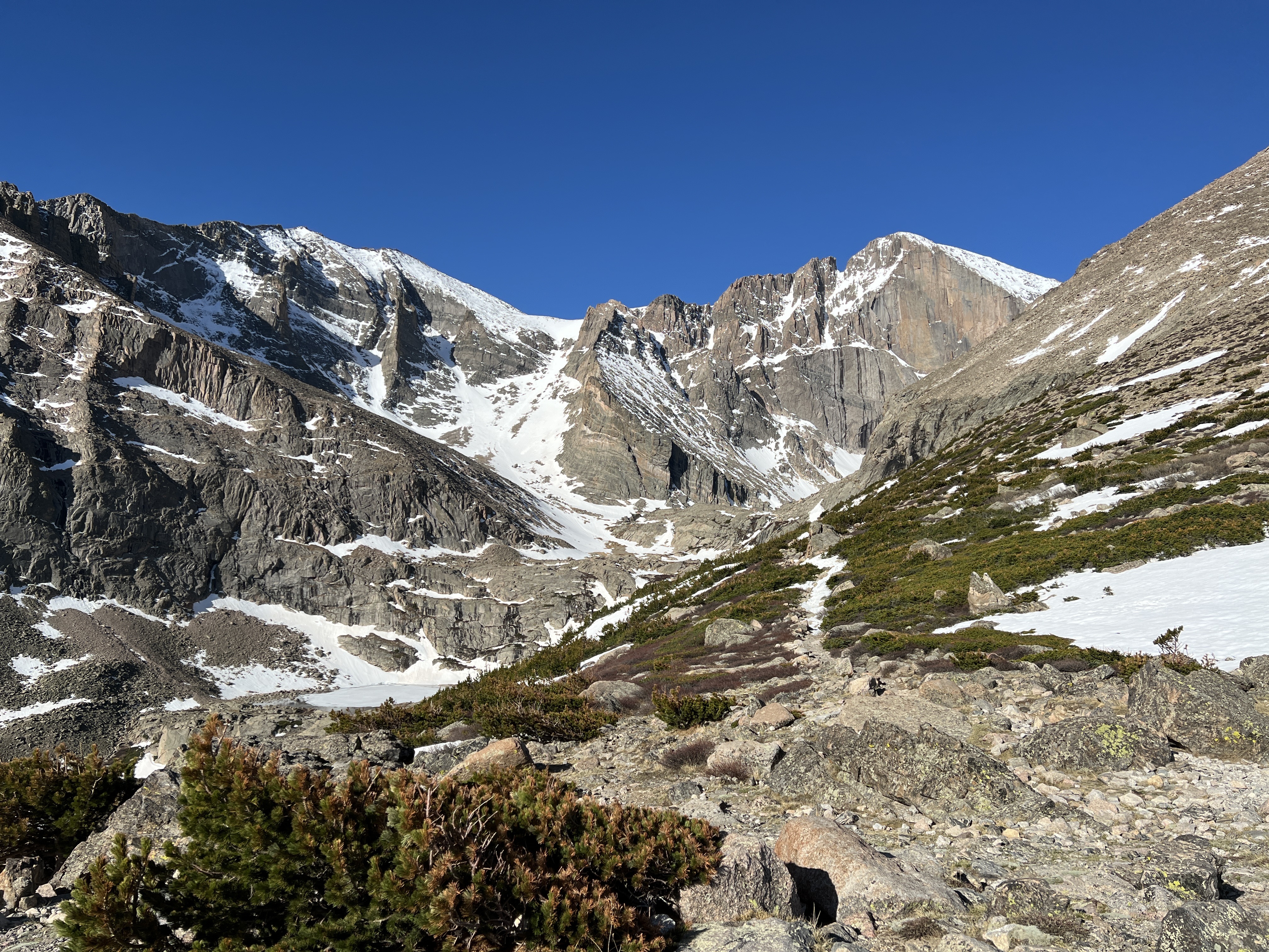 Longs Peak in Rocky Mountain National Park